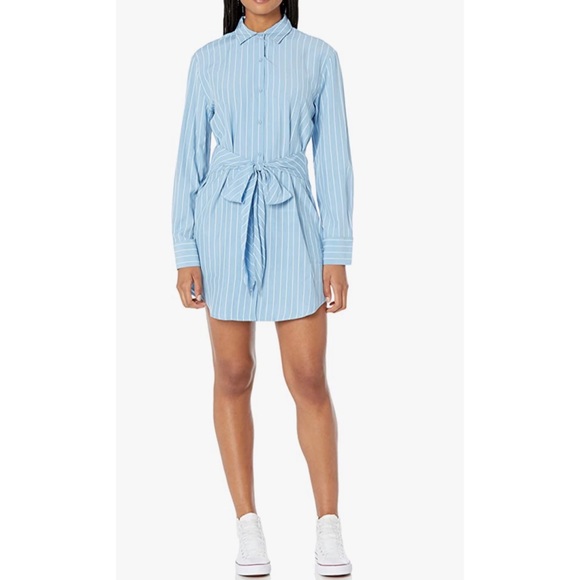 ❗️FINAL❗️ 🆕 BB DAKOTA Steve Madden Stripe To The Heart Dress M 🔴🔴 - Picture 1 of 6